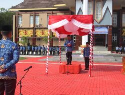Pemkab Pulang Pisau Upacara Peringatan HUT Hari Guru Nasional dan Korpri ke-52