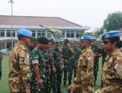 Komandan PMPP Tinjau Kesiapan Satgas MTF XXVIII-0/UNIFIL