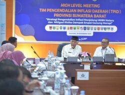 Membaik Ketimbang Tahun Lalu, Gubernur Mahyeldi : Pengendalian Inflasi Sumbar Tetap Diperlukan Selama Libur Nataru