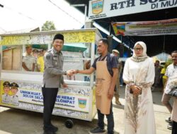 UMKM di Pujasera Muara Labuh Terima 28 Gerobak dar