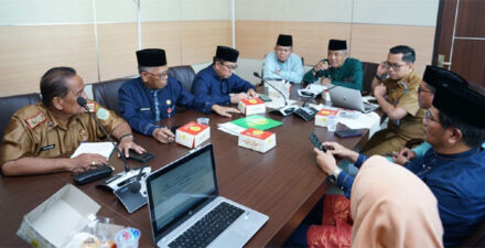Suasana rapat penangan inflasi di Kota Jambi