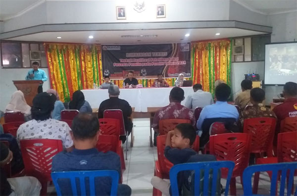 Pelatihan saksi pemilu di Solok Selatan.