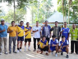 Turnamen Sepak Takraw Anak Nagari Tungka se-Sumbar : Sekdako Yota Balad Apresiasi Anak Muda