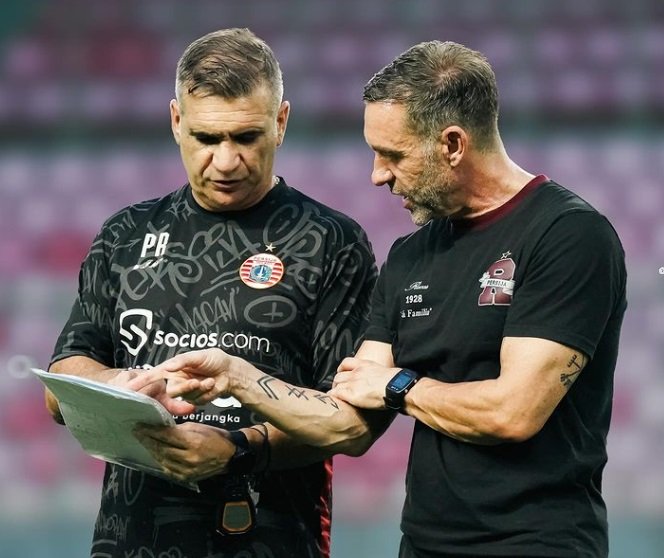 Thomas Doll dan pelatih fisik Persija Jakarta sudah siapkan latihan khusus untuk skuad Macan Kemayoran.