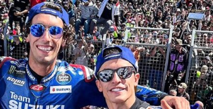 Alex Rins dan Marc Marquez kala mentas di MotoGP.
