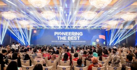 Venue acara partner conference Deli Indonesia 2024 pada Jumat (5/1/2024)