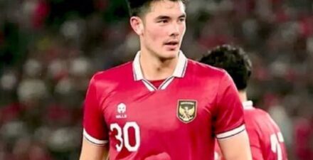 Elkan Baggott kala membela Timnas Indonesia.