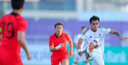 Timnas Irak kalah 0-1 dari Korea Selatan di laga uji coba.