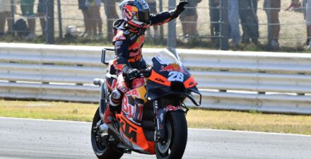 Pembalap tes Red Bull KTM, Dani Pedrosa.