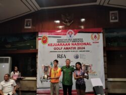 Randy Arbenata Borong Gelar Juara dalam Kejurnas Amatir Golf 2024 di Jawa Barat