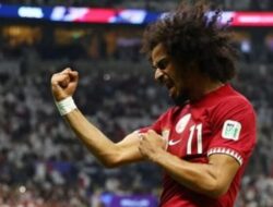 Akram Afif dan Almoez Ali Antar Qatar Menang Telak atas Lebanon 3-0