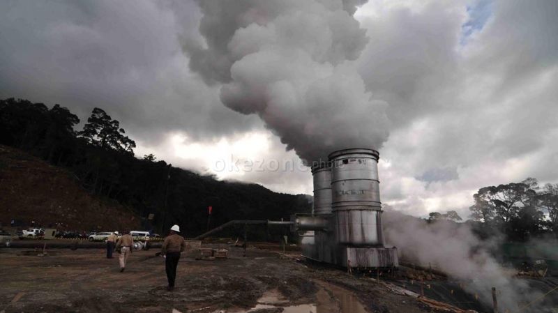 Harta karun panas bumi di RI.