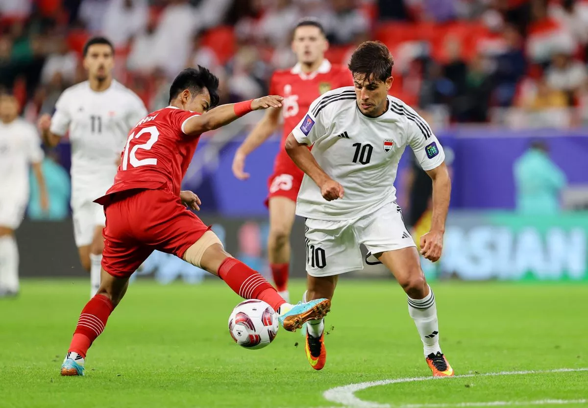 Timnas Indonesia kalah 1-3 dari Irak di laga pembuka Piala Asia 2023.