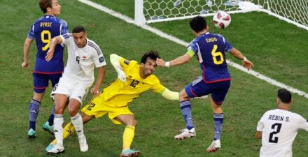 Timnas Jepang takluk 1-2 dari Timnas Irak meski Wataru Endo mencetak gol.