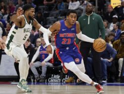Damian Lillard Gemilang, Milwaukee Bucks Bungkam Detroit Pistons dengan Skor 141-135