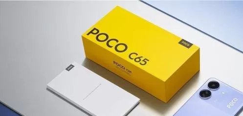 smartphone Poco C65.