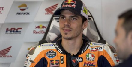 Pembalap Tim Repsol Honda, Joan Mir.