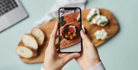 Tips foto makanan dengan smartphone.