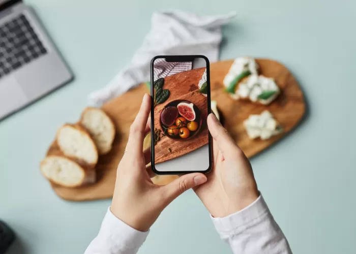 Tips foto makanan dengan smartphone.