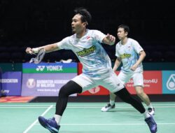 Mohammad Ahsan/Hendra Setiawan Mundur dari Indonesia Masters 2024 karena Cedera Pinggang