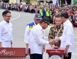 Presiden Jokowi Resmikan Pembangunan Jalan Strategis di Kabupaten Blora