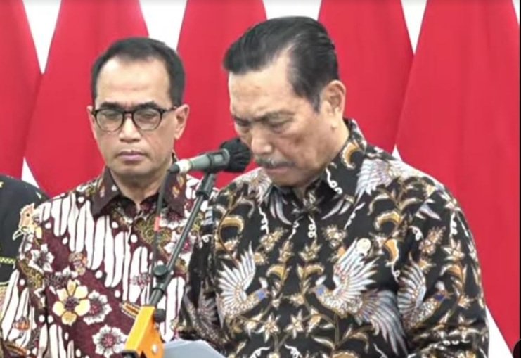 Menko Luhut Binsar Pandjaitan.