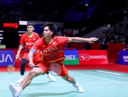 Leo Rolly Carnando dan Daniel Marthin Tembus Perempatfinal Indonesia Masters 2024 Super 500