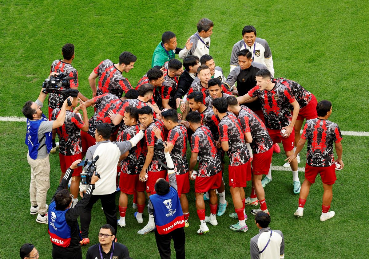 Timnas Indonesia hadapi Australia di 16 besar Piala Asia 2023.