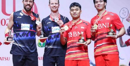 Leo Rolly Carnando/Daniel Marthin juara Indonesia Masters 2024.