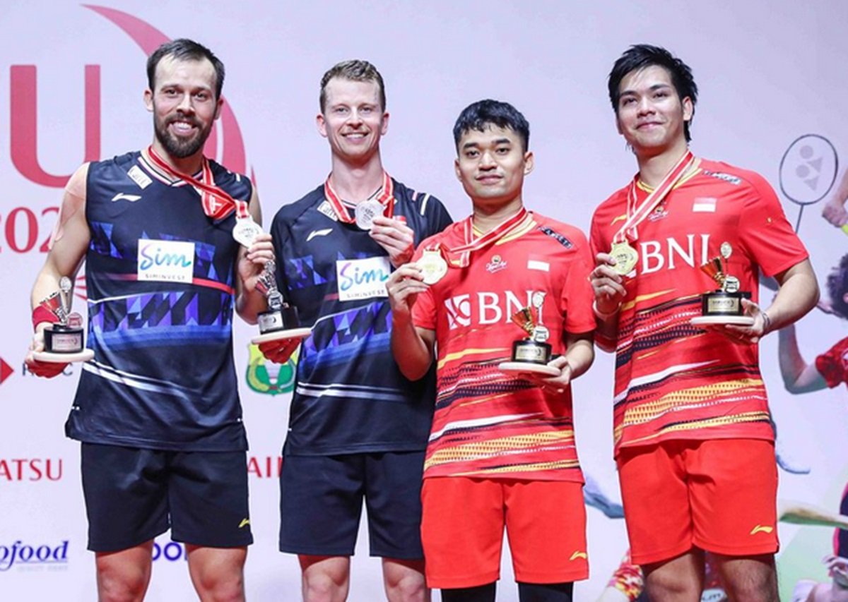 Leo Rolly Carnando/Daniel Marthin juara Indonesia Masters 2024.