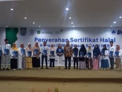 Dorong Pertumbuhan Ekonomi Halal, BCA Salurkan Ratusan Sertifikat ke UMKM NTB