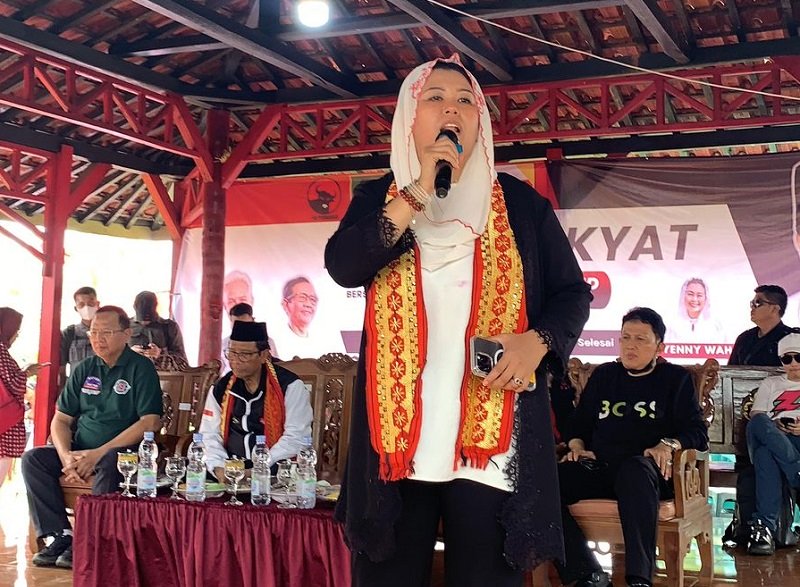 Yenny Wahid Yakin Ganjar-Mahfud Sejahterakan Petani.
