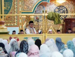 Bupati Eka Putra Hadiri Isra’ Mi’raj di Masjid Darul Fallah Simawang, Ini Disampaikan
