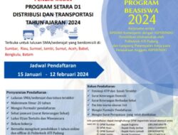 Politeknik ATI Padang Buka Pendaftaran Beasiswa Program Setara D1 Angkatan Ke 4