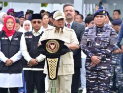 Menhan RI Melepas Keberangkatan Satgas Bantuan Kemanusiaan ke Palestina