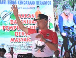 Disemarakkan Makan Balanjuang Bersama Gubernur Mahyeldi, CFD Perdana 2024 Diikuti 20 Ribu Lebih Warga