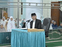 Subuh Mubarokah di Padang Panjang, Gubernur Mahyeldi Ajak Jemaah Meningkatkan Iman dan Taqwa kepada Allah