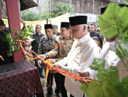 Gubernur Mahyeldi Letakkan Batu Pertama Pembangunan Pesantren Walliyah Mardhatillah