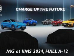 Morris Garages (MG) akan Memperkenalkan Dua Model Kendaraan Listrik Terbaru di IIMS 2024