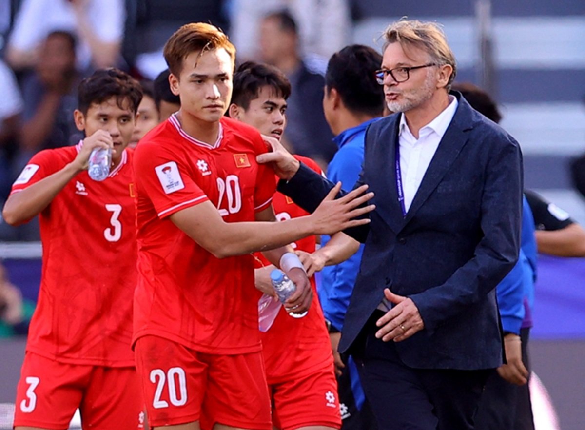 Timnas Vietnam kala berlaga di Piala Asia 2023.