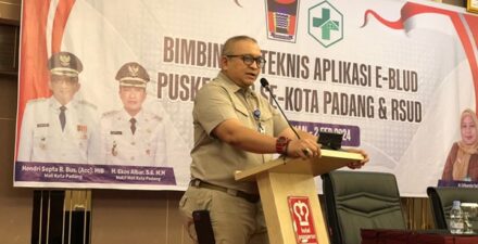 Kota Padang Dorong Puskesmas Terapkan Teknologi BLUD untuk Efisiensi Layanan Kesehatan
