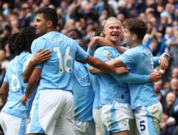 Manchester City Dominan, Menang 2-0 Atas Everton di Liga Inggris