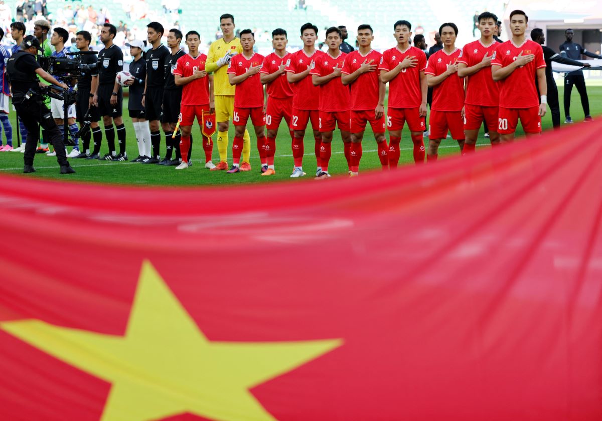 Timnas Vietnam bakal hadapi Timnas Indonesia di laga lanjutan Grup F Kualifikasi Piala Dunia 2026 Zona Asia.