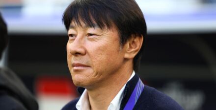 Shin Tae-yong bangga pemain abroad Timnas Indonesia tampil gemilang.