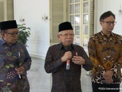Wapres Ma’ruf Amin Ungkap Stok Beras 1,2 Juta Ton, Tanggapi Kelangkaan di Ritel
