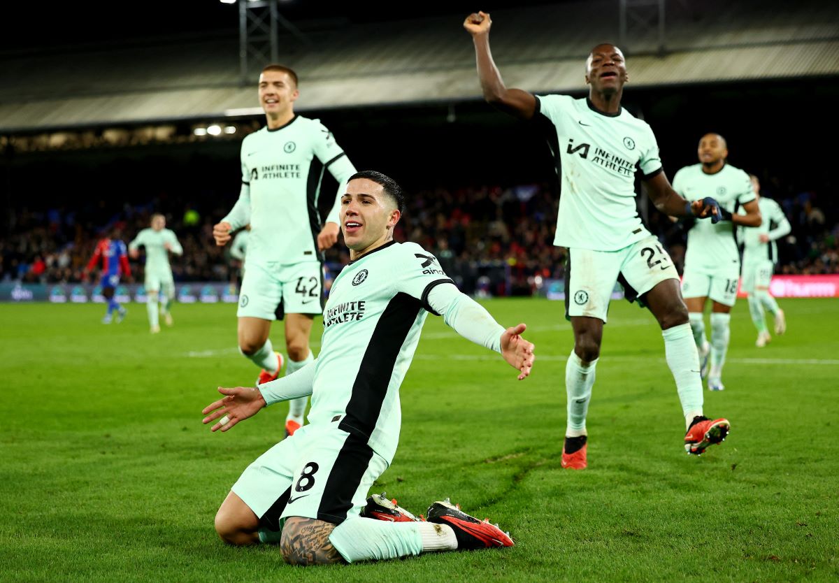 Chelsea berhasil menang 3-1 atas Crystal Palace di Liga Inggris 2023-2024.