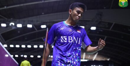 Tunggal putra Indonesia, Yohanes Saut Marcellyno.