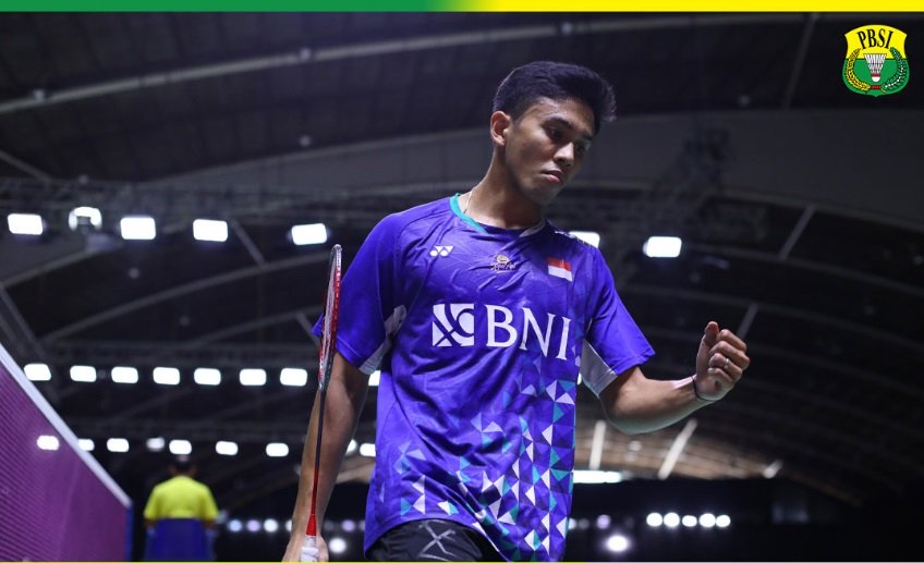 Tunggal putra Indonesia, Yohanes Saut Marcellyno.