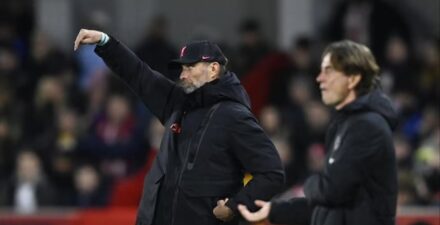Thomas Frank diisukan bakal gantikan Jurgen Klopp di Liverpool.