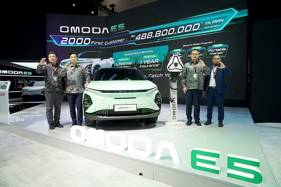 Chery tambah kuota promo untuk 2 ribu pembeli pertama Omoda E5.
